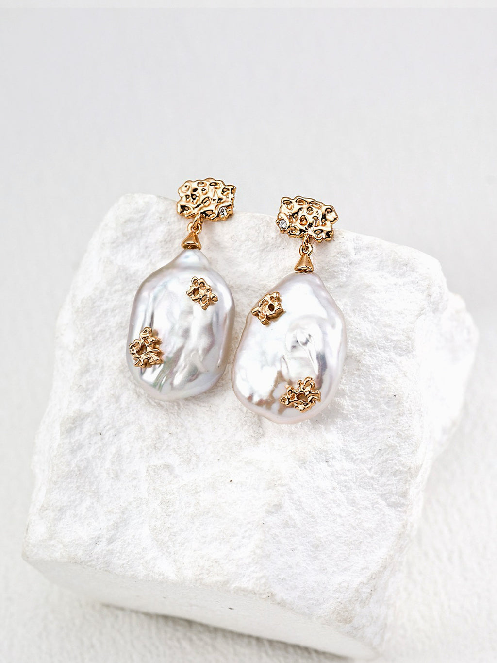 Baroque Pearl Earrings