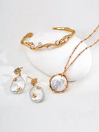 Baroque Pearl Earrings