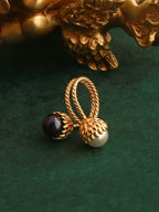 Oak Seed Pearl Ring