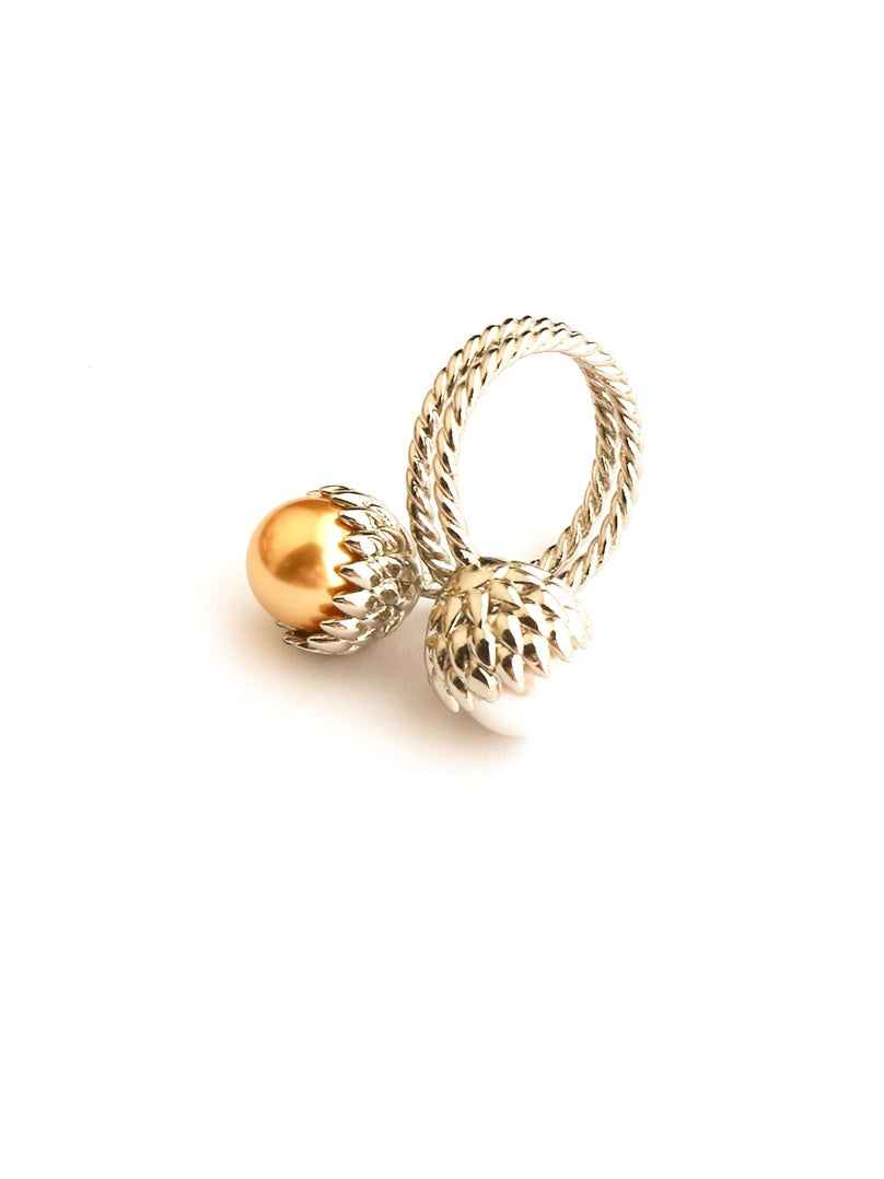 Oak Seed Pearl Ring