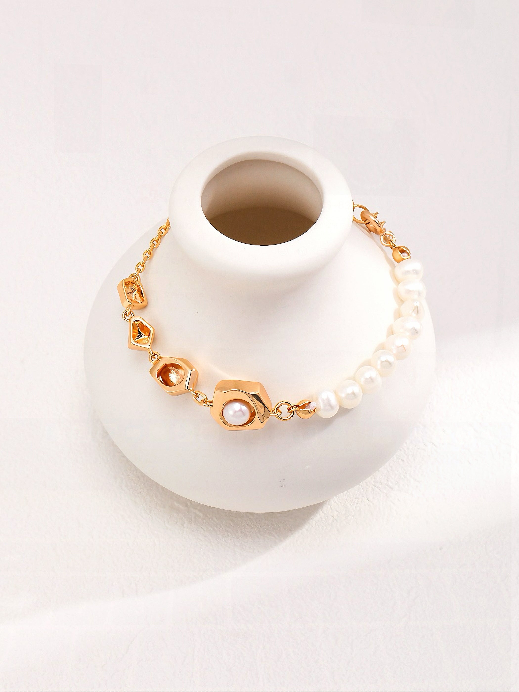 Pearl 925 silver bracelet