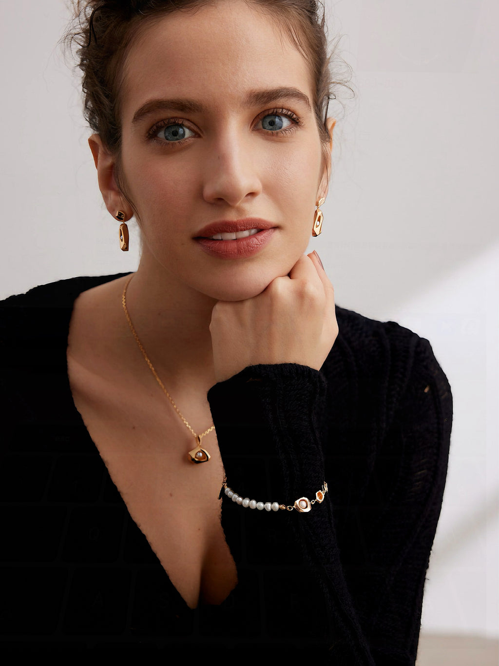 Pearl 925 silver bracelet