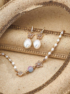 Cat's Eye Pearl Bracelet