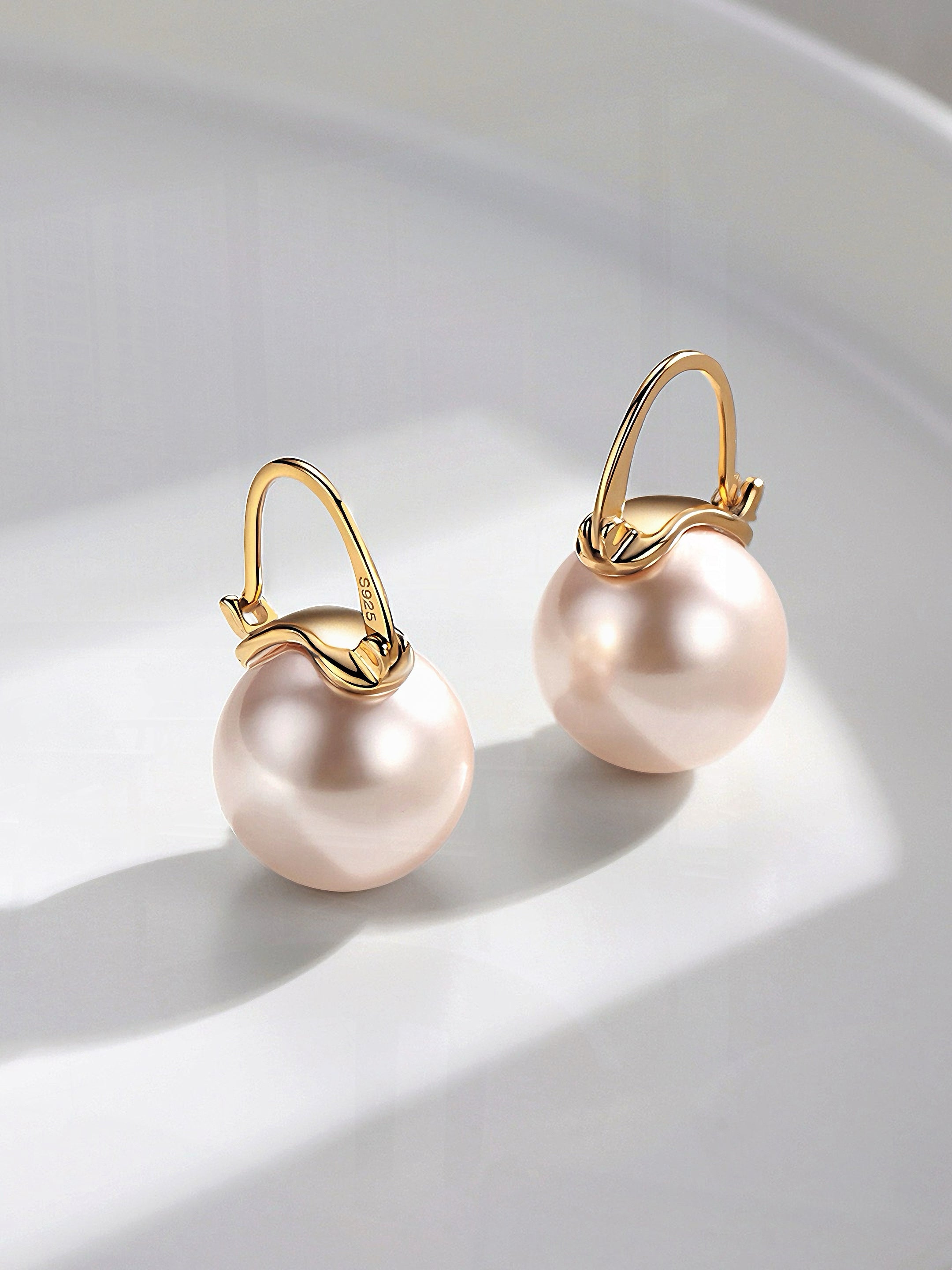 Pearl earrings