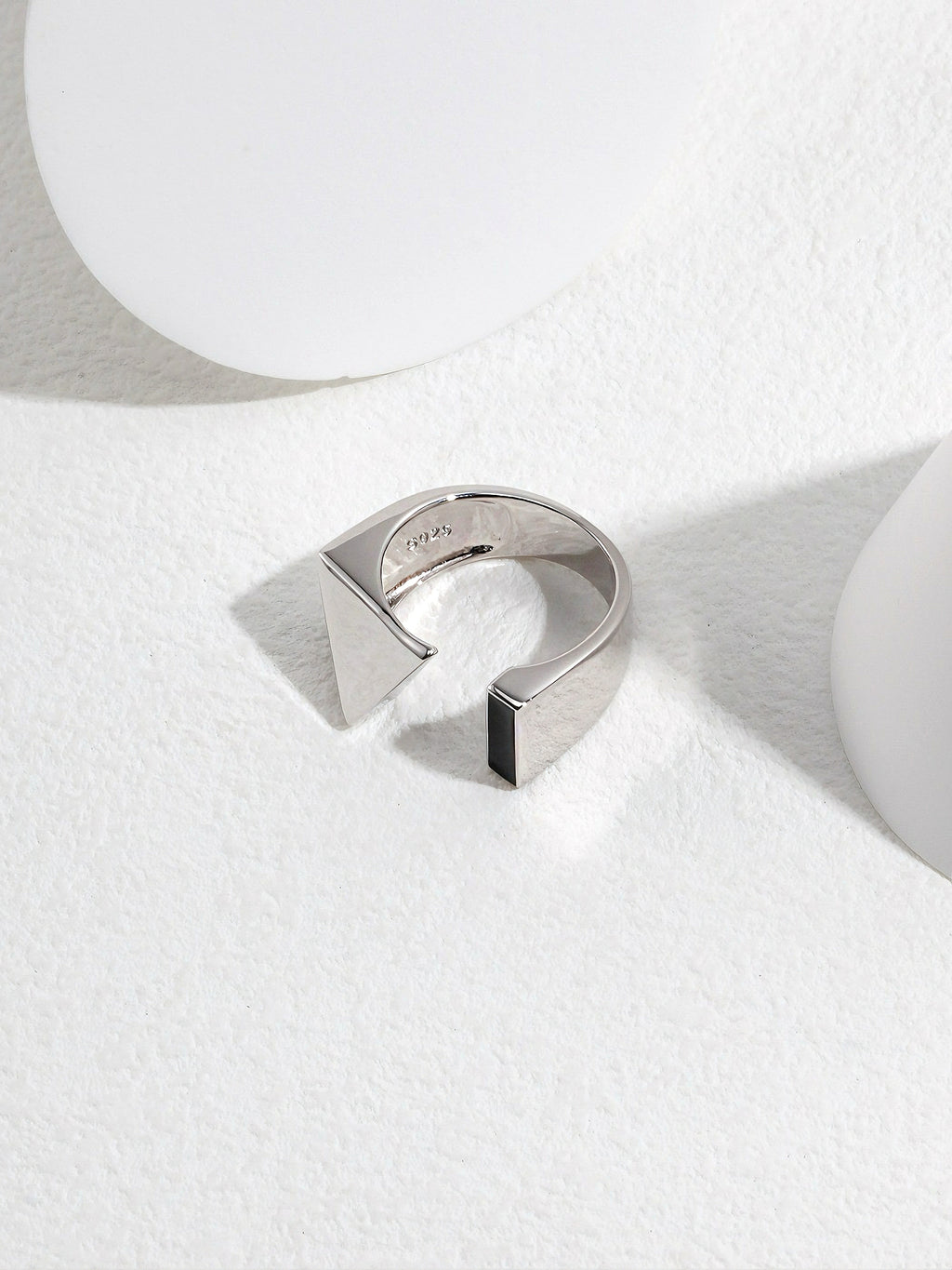 925 Silver Geometric Ring
