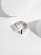 925 Silver Geometric Ring