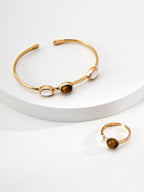 Tiger Eye Sterling Silver Ring