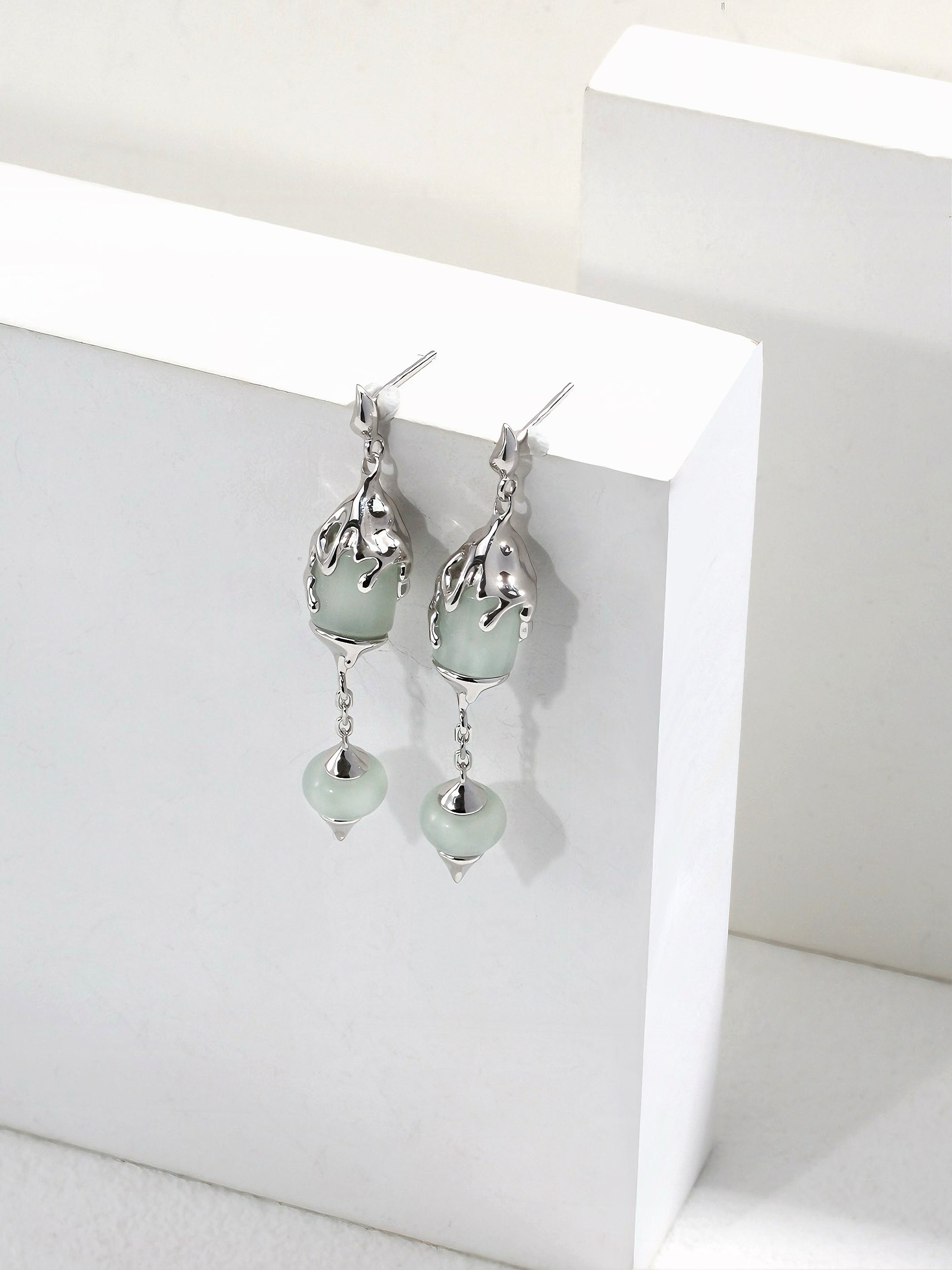 jade earrings