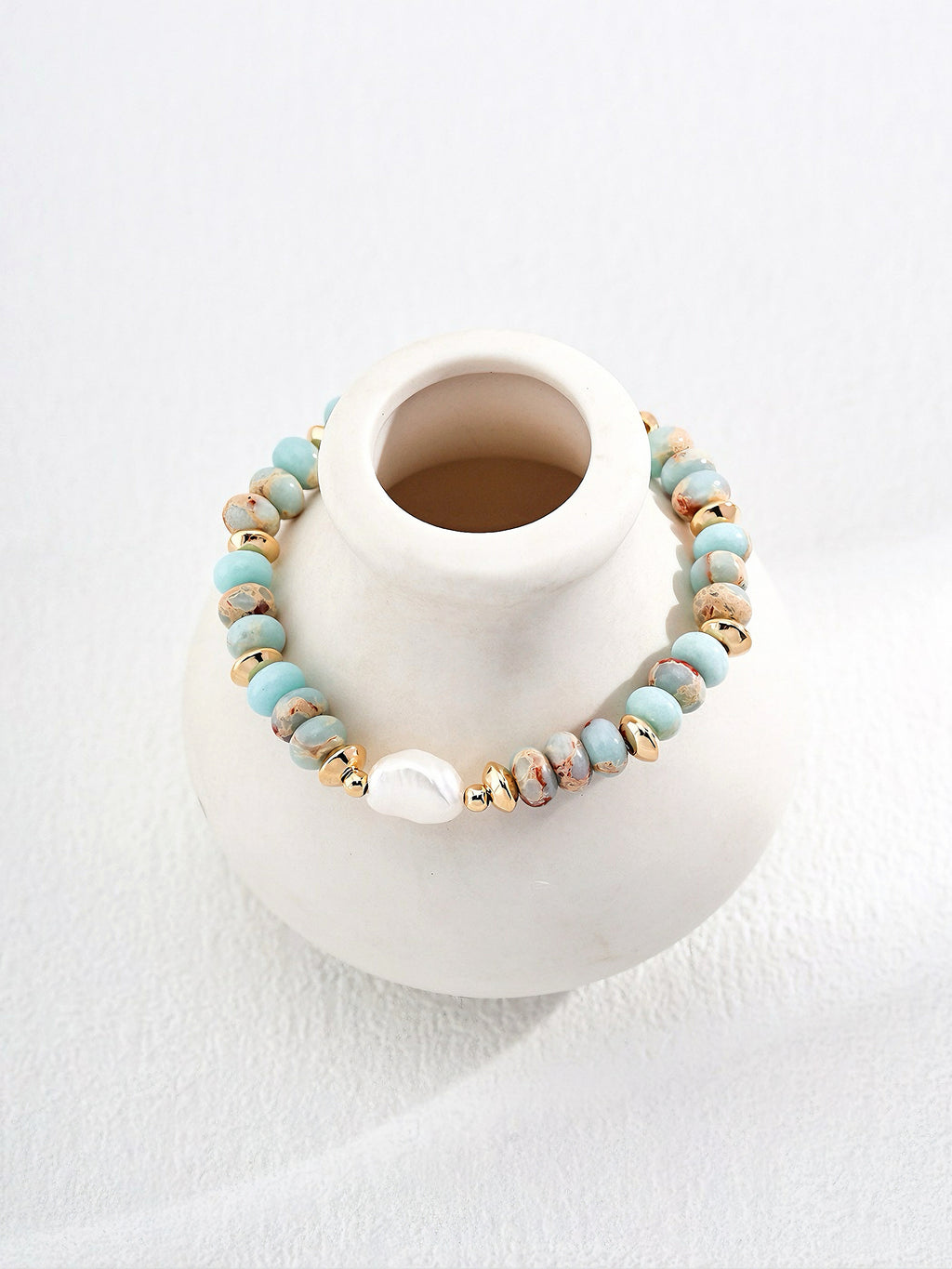 Shoushan stone bracelet