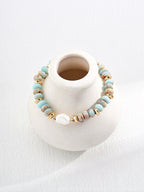 Shoushan stone bracelet