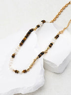 tigers eye necklace