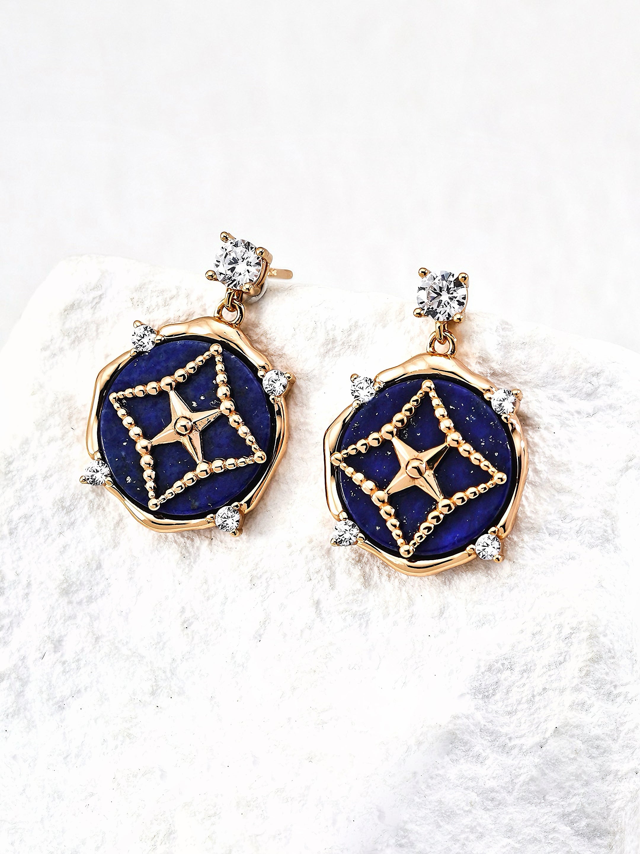 lapis lazuli earrings