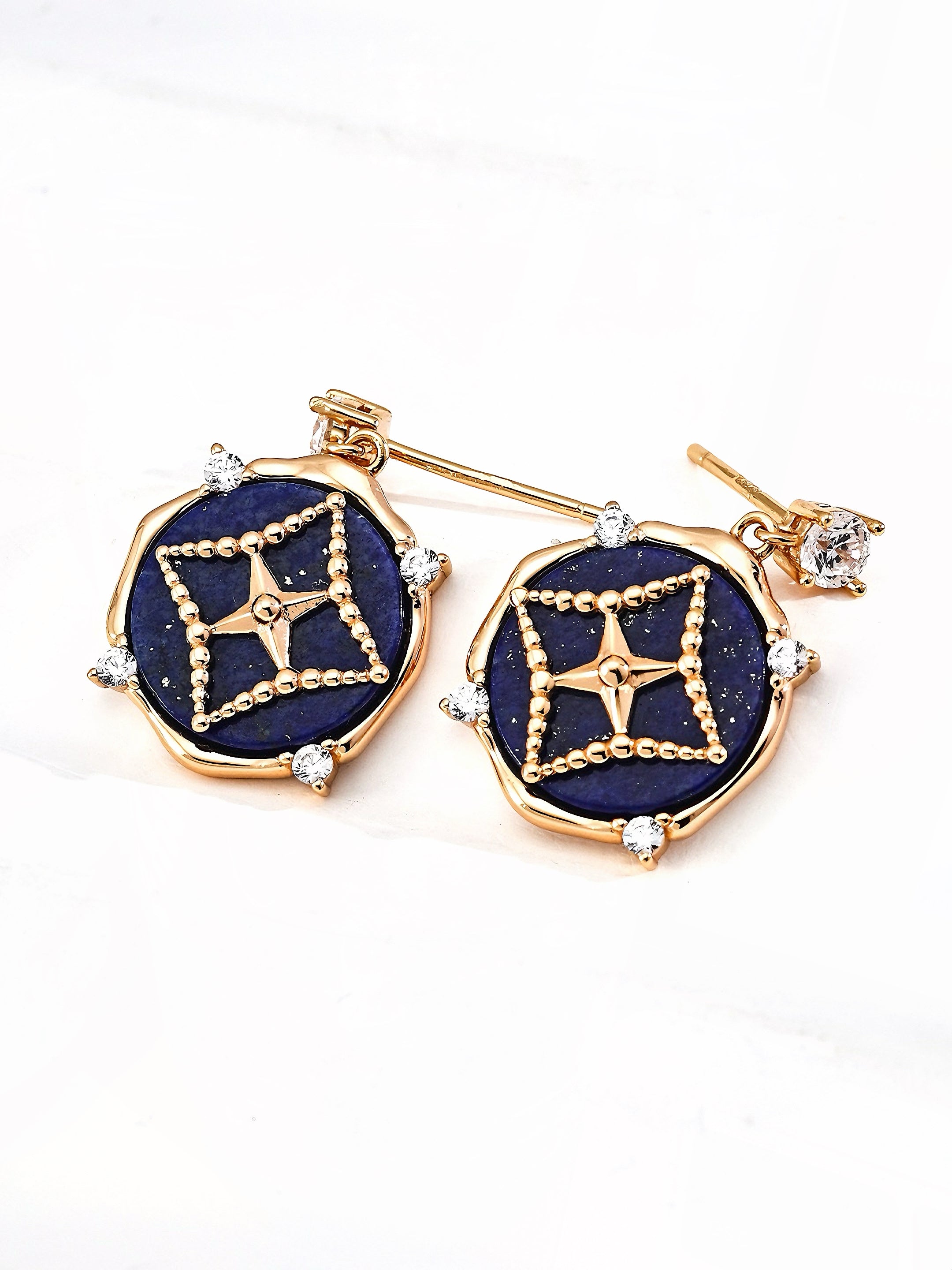 lapis lazuli earrings