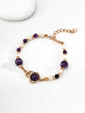 Amethyst bracelet