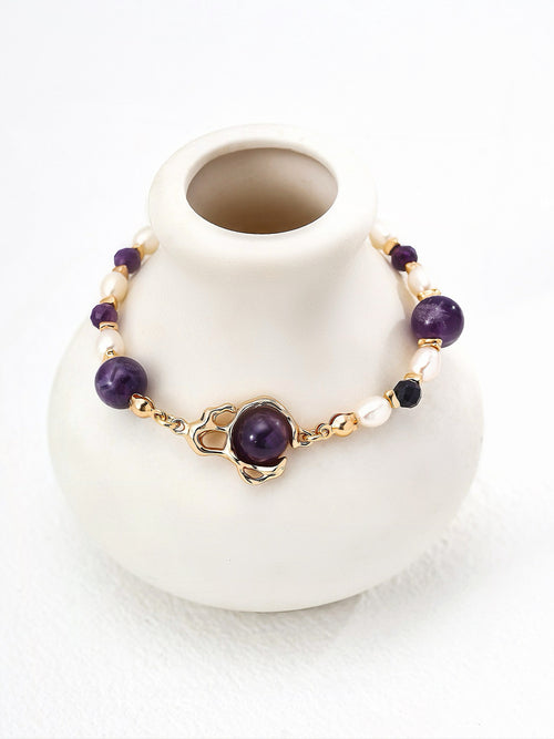 Amethyst bracelet