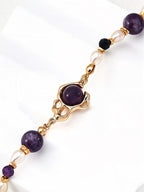 Amethyst bracelet