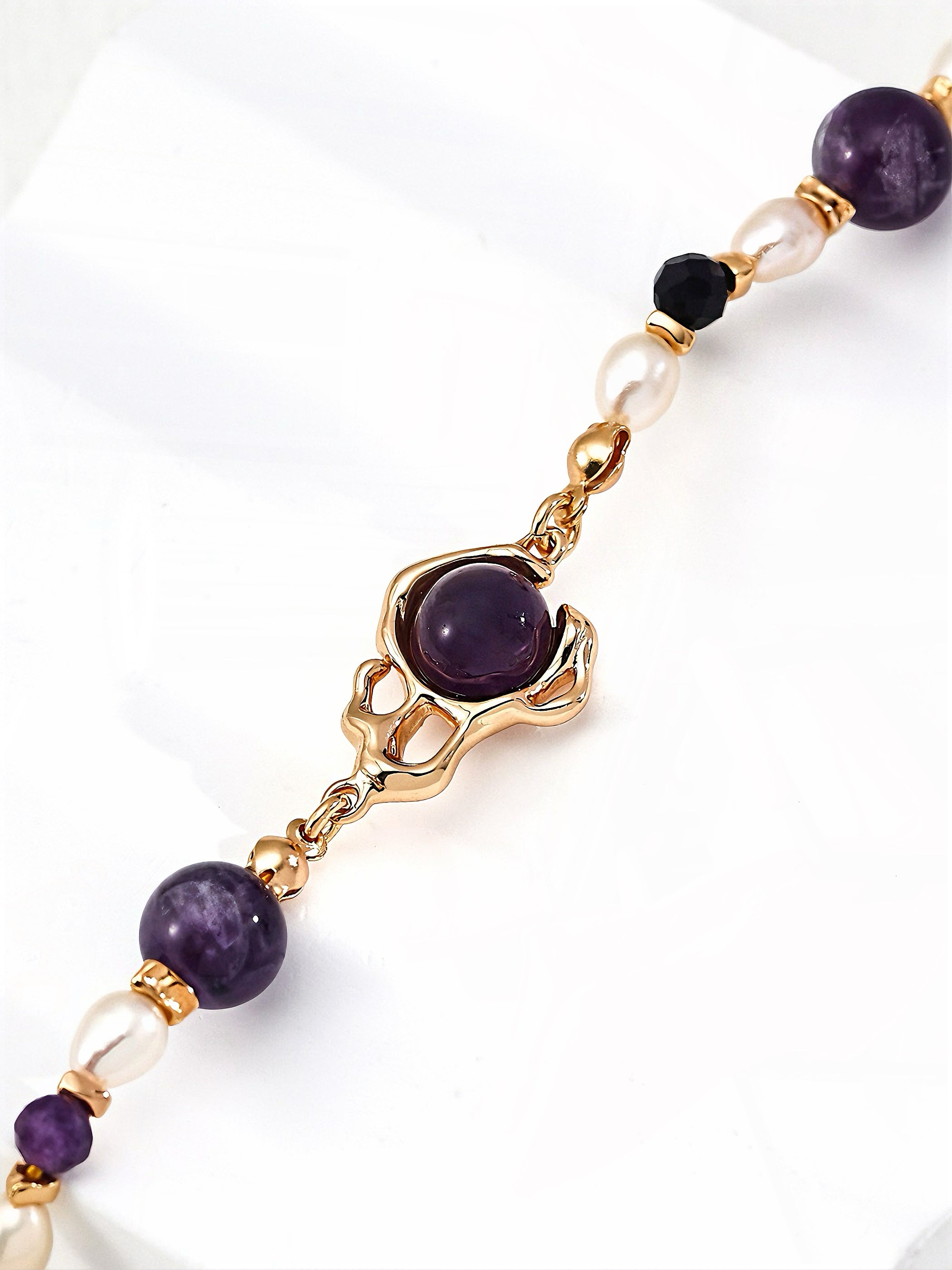 Amethyst bracelet