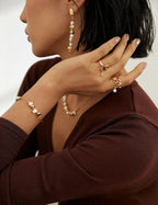 French pearl earrings