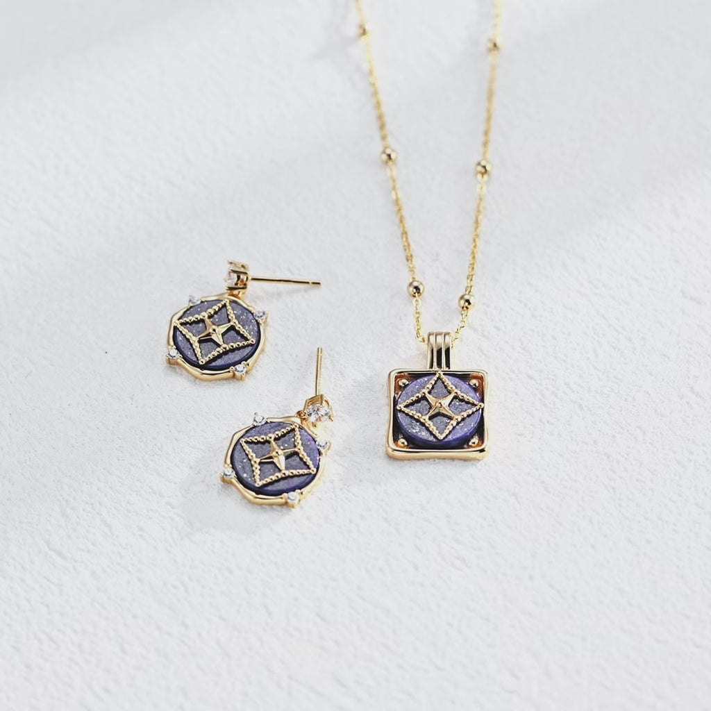 lapis lazuli earrings