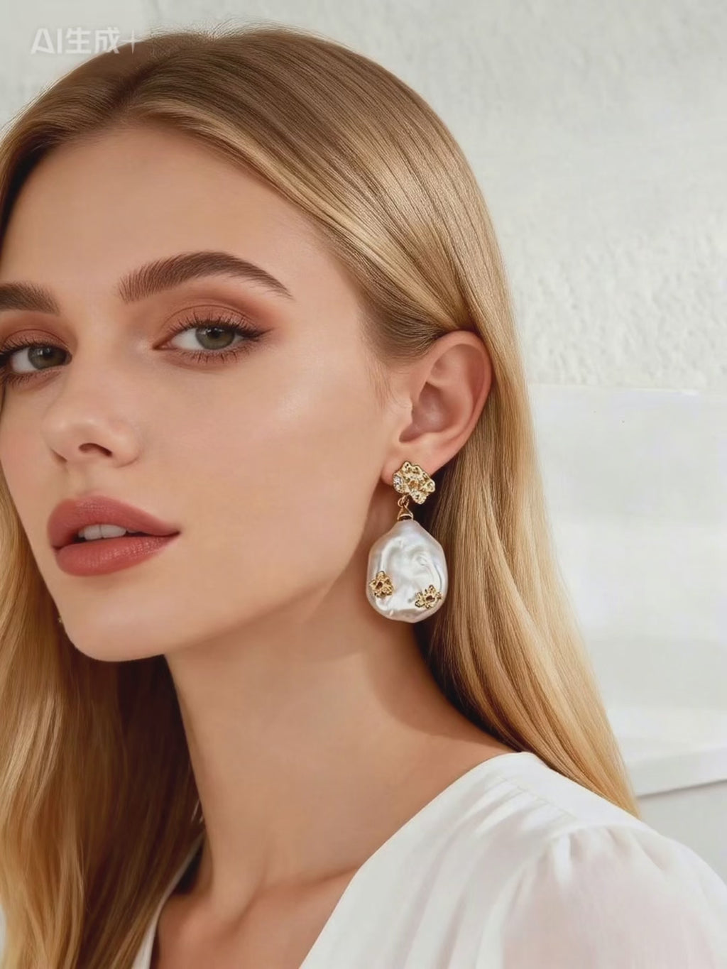 Baroque Pearl Earrings