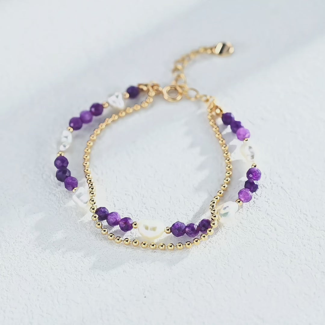 amethyst bracelet